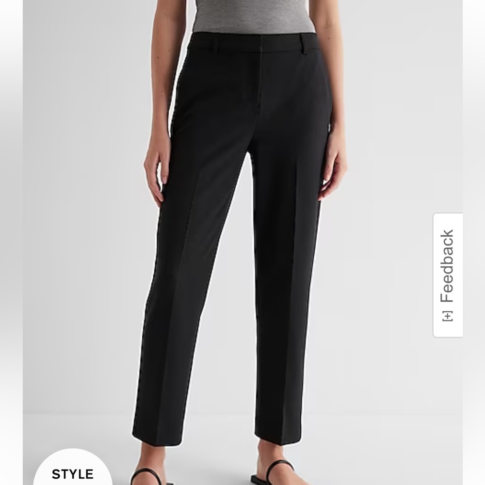 Express Columnist Ankle Mid Rise - Navy and Black Bundle